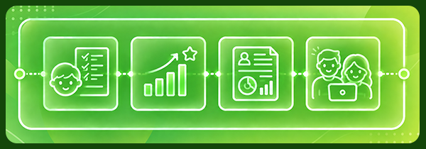 Progress reports for parents on their child's development